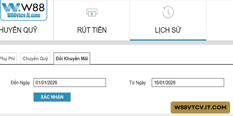 Rút tiền W88 thực sự là một quy trình chuyên nghiệp, minh bạch