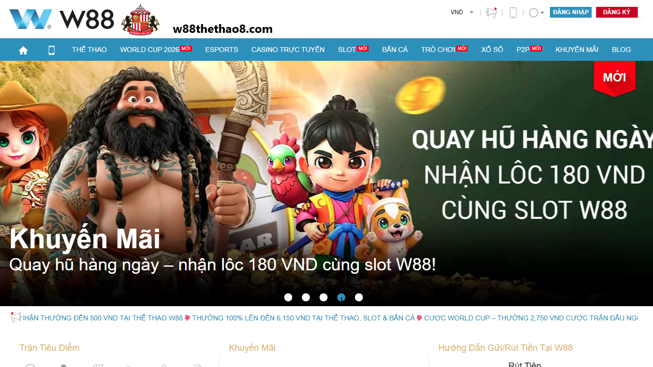W88 so luoc ve w88